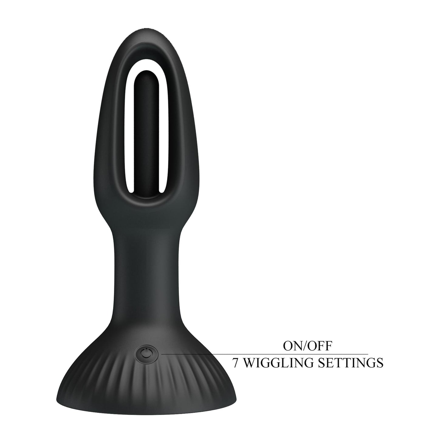 PRETTY LOVE - HUBERT, 7 wiggling settings, Silicone