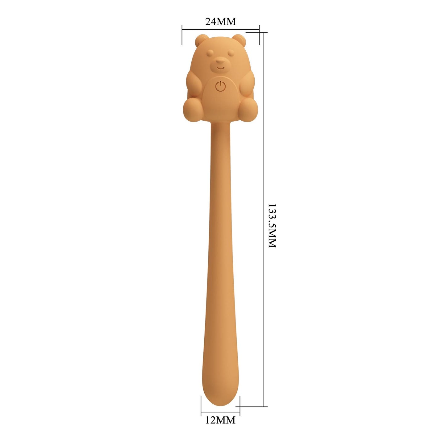 Stymulator łechtaczki Cute Bear Pretty Love 7 wibracji silikonowy USB