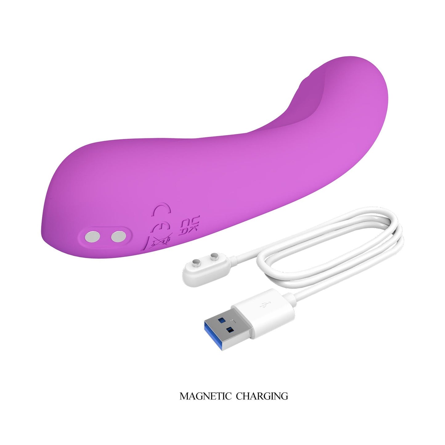 Wibrator punktu G Pretty Love DJ Dick silikonowy 10 wibracji USB