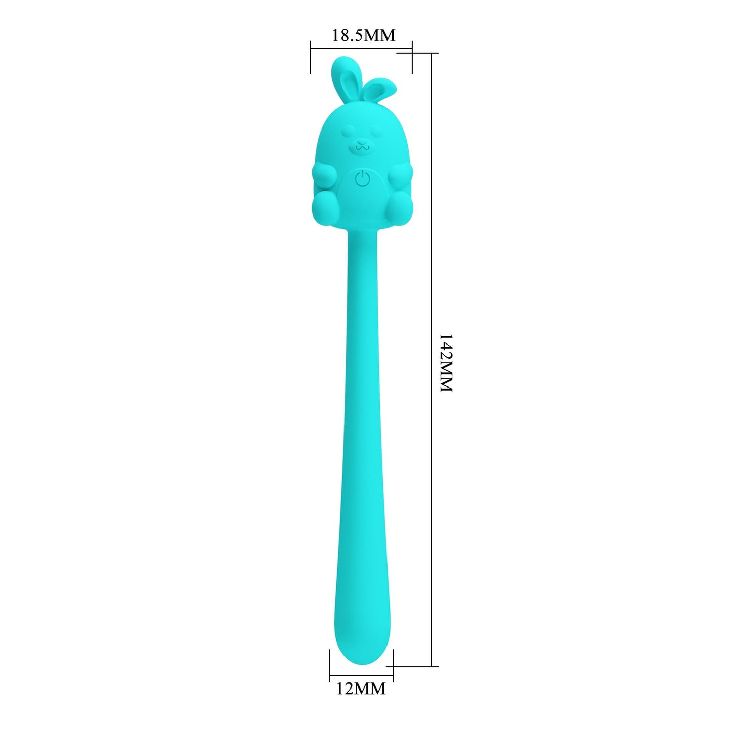 Stymulator łechtaczki Cute Bunny Pretty Love silikonowy 7 wibracji USB