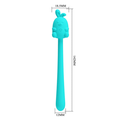 Stymulator łechtaczki Cute Bunny Pretty Love silikonowy 7 wibracji USB