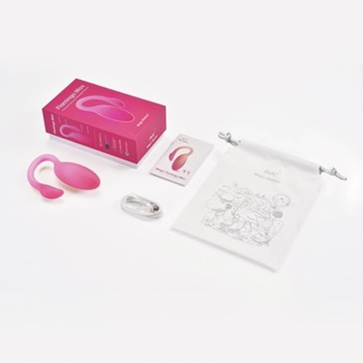 Wibrator bullet Magic Motion Flamingo Max różowy z aplikacją