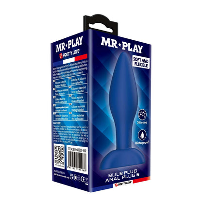 Korek analny silikonowy Mr. Play Bulb S dla początkujących