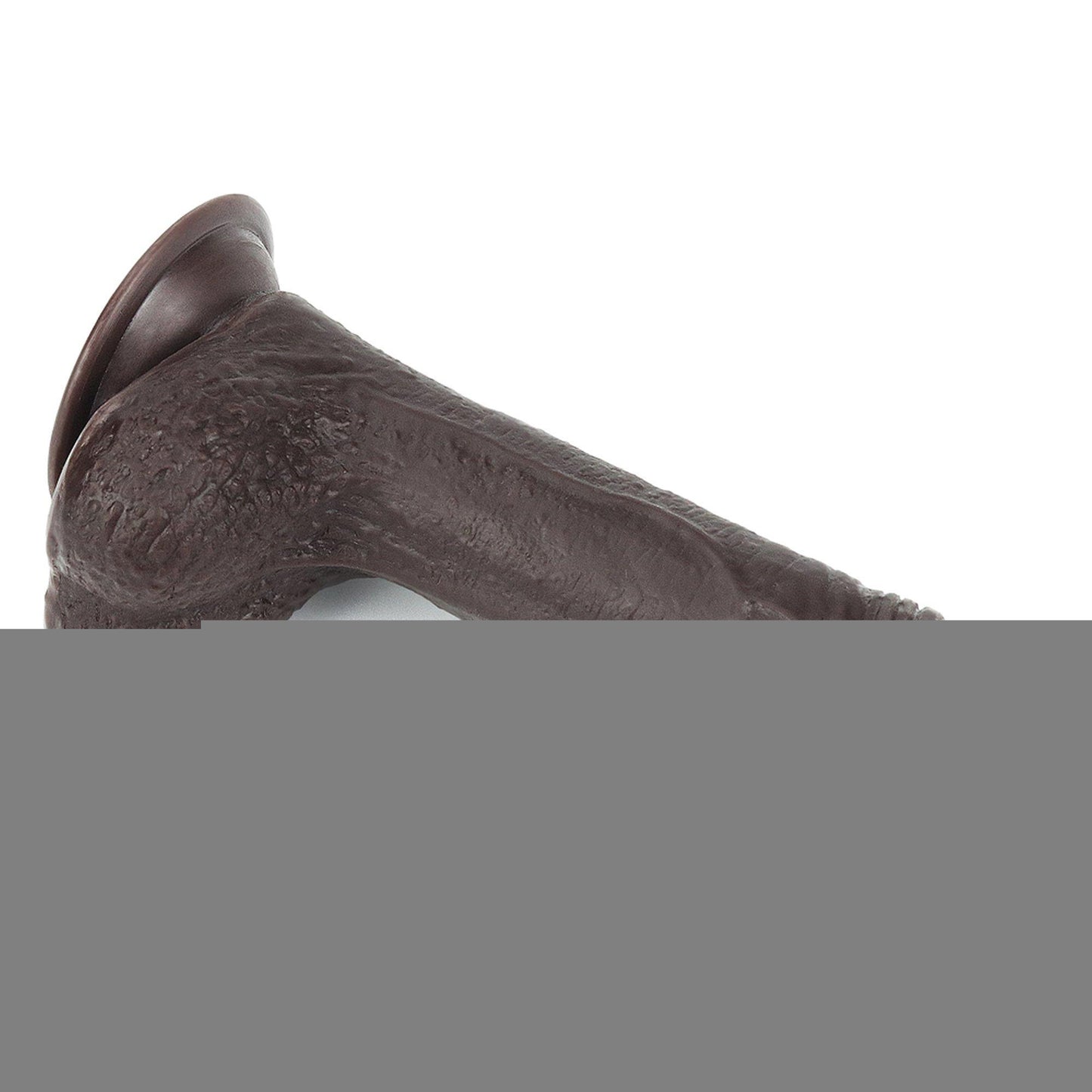 7'' Sliding Skin Dual Layer Dong - Black