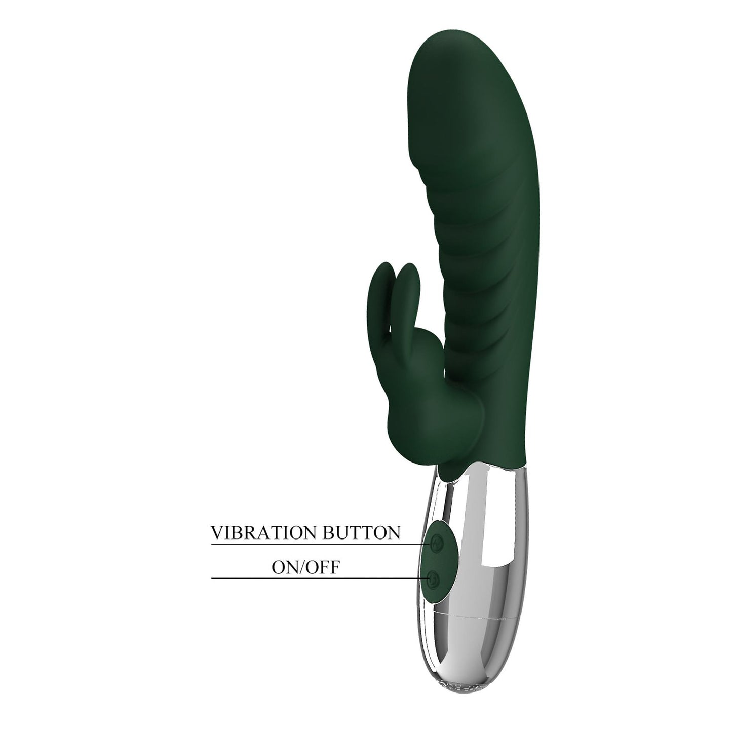Wibrator króliczek Pretty Love podwójny silnik silikonowy USB