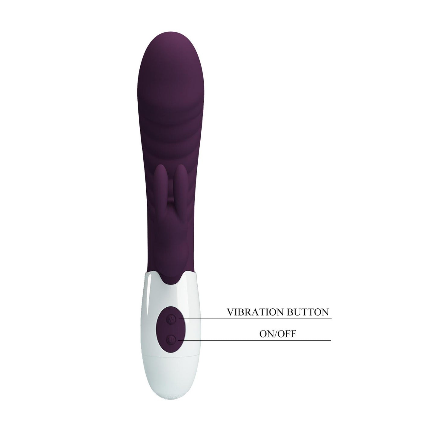 PRETTY LOVE - Naughty Bunny 30 functions Dark Purple