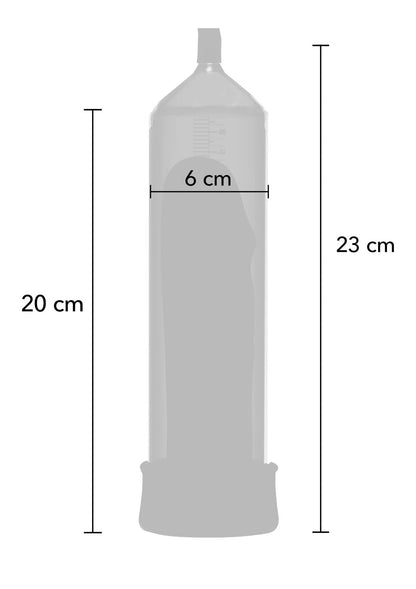 Pompka do penisa Starter Hidden Desire czarna 20 cm