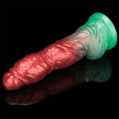 10'' Dual Density Silicone Inflatable Dildo