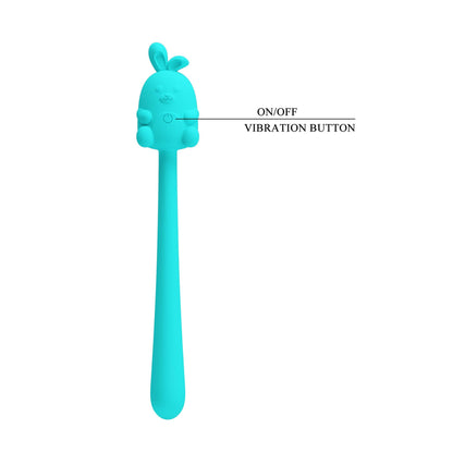 Stymulator łechtaczki Cute Bunny Pretty Love silikonowy 7 wibracji USB
