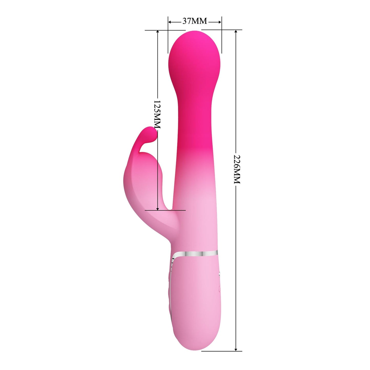 Wibrator króliczek silikonowy Pretty Love Dejon 7 wibracji