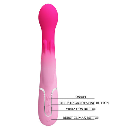 Wibrator króliczek silikonowy Pretty Love Dejon 7 wibracji