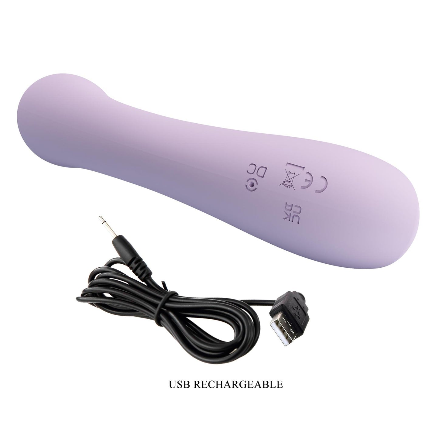 Wibrator króliczek silikonowy Rosolyn Pretty Love USB 10 trybów