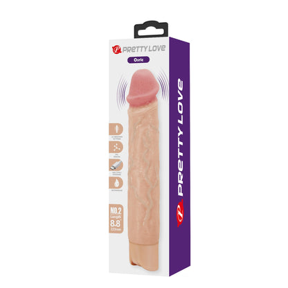 Wibrator realistyczny Pretty Love Osric cielisty USB 22 cm