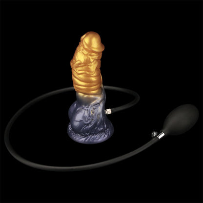 7.5'' Dual Density Silicone Inflatable Dildo