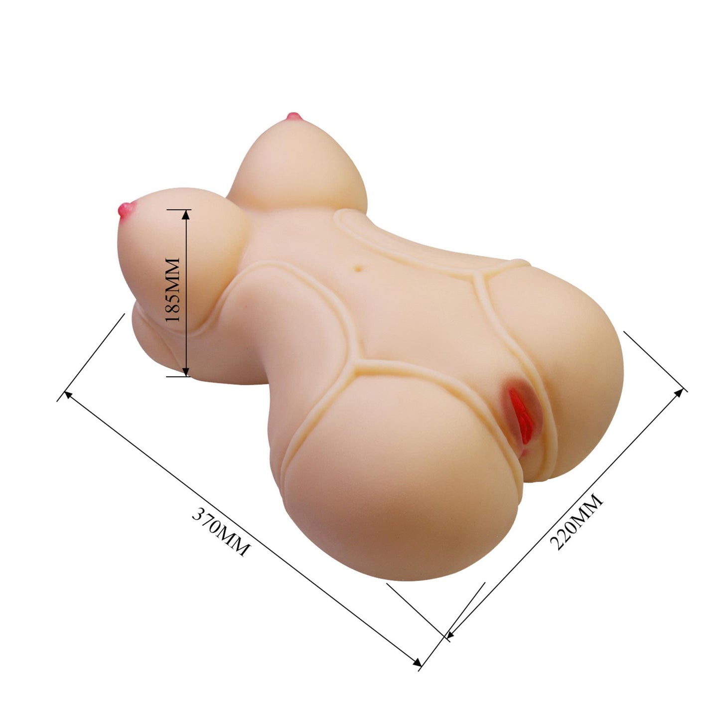 Masturbator waginalny i analny Crazy Bull Diana 37cm