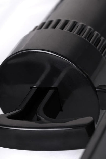 A-TOYS, Penis Pump, PVC, Black, 23.5 cm 3 cock rings included