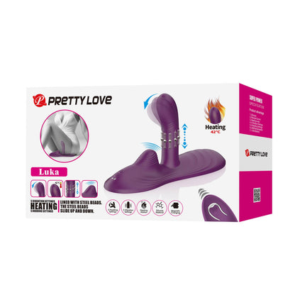 Pretty Love Luka – Podgrzewany Wibrator-Siedzisko