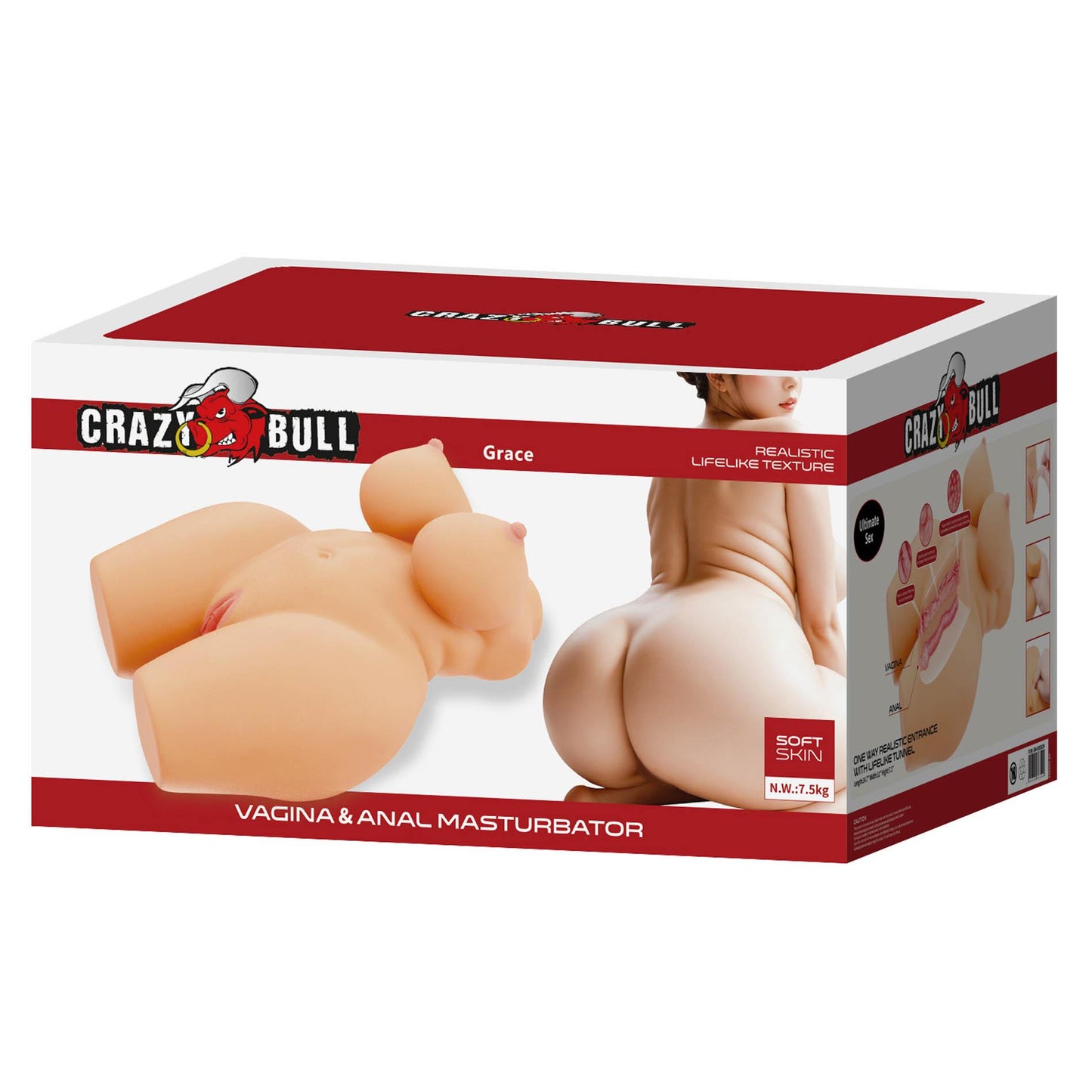 Crazy Bull Grace Vagina & Anal Masturbator