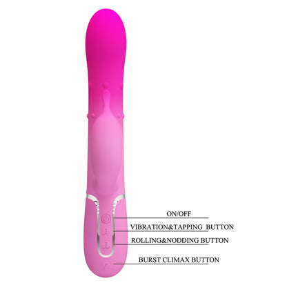 Wibrator króliczek Pretty Love Shima 7 wibracji 4 rotacje