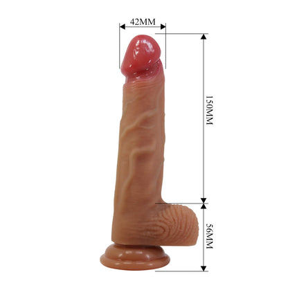 Strapon silikonowy Pretty Love Wells realistyczny 16 cm