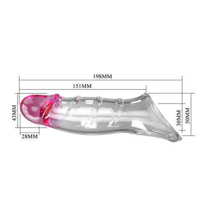 Pretty Love Penis Sleeve – Damell Clear Pink