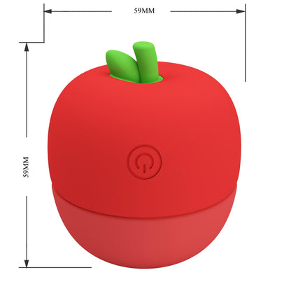 Stymulator łechtaczki Pretty Love Apple Secret silikonowy 12 trybów lizania