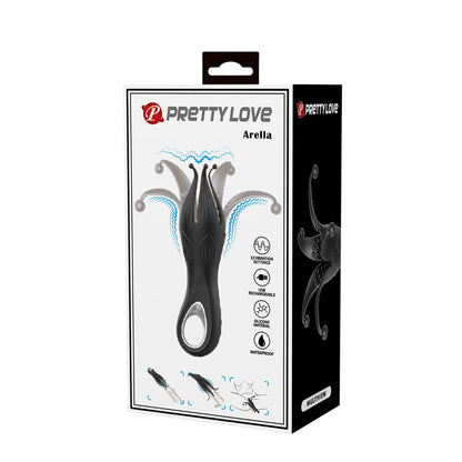 Trener penisa ośmiornica Pretty Love Arella 12 wibracji USB