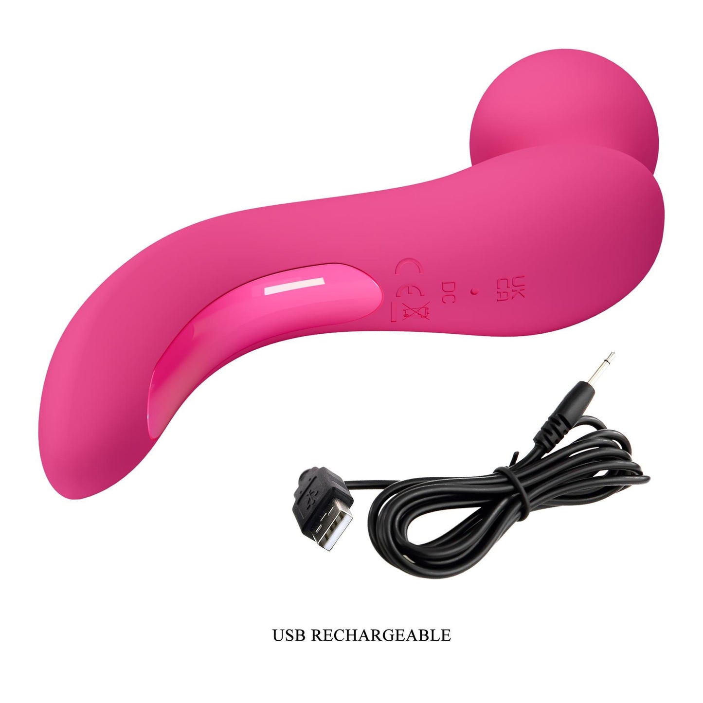 Lois - Wibrator 10 Trybów Silikon USB
