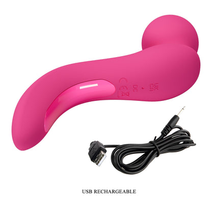 Lois - Wibrator 10 Trybów Silikon USB