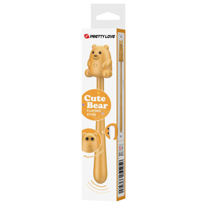 Stymulator łechtaczki Cute Bear Pretty Love 7 wibracji silikonowy USB