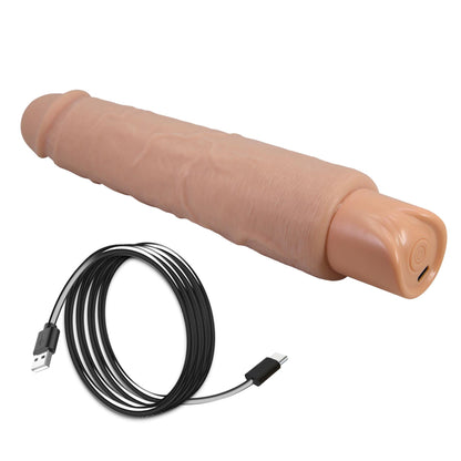 Realistyczny wibrator dildo Pretty Love Soren USB