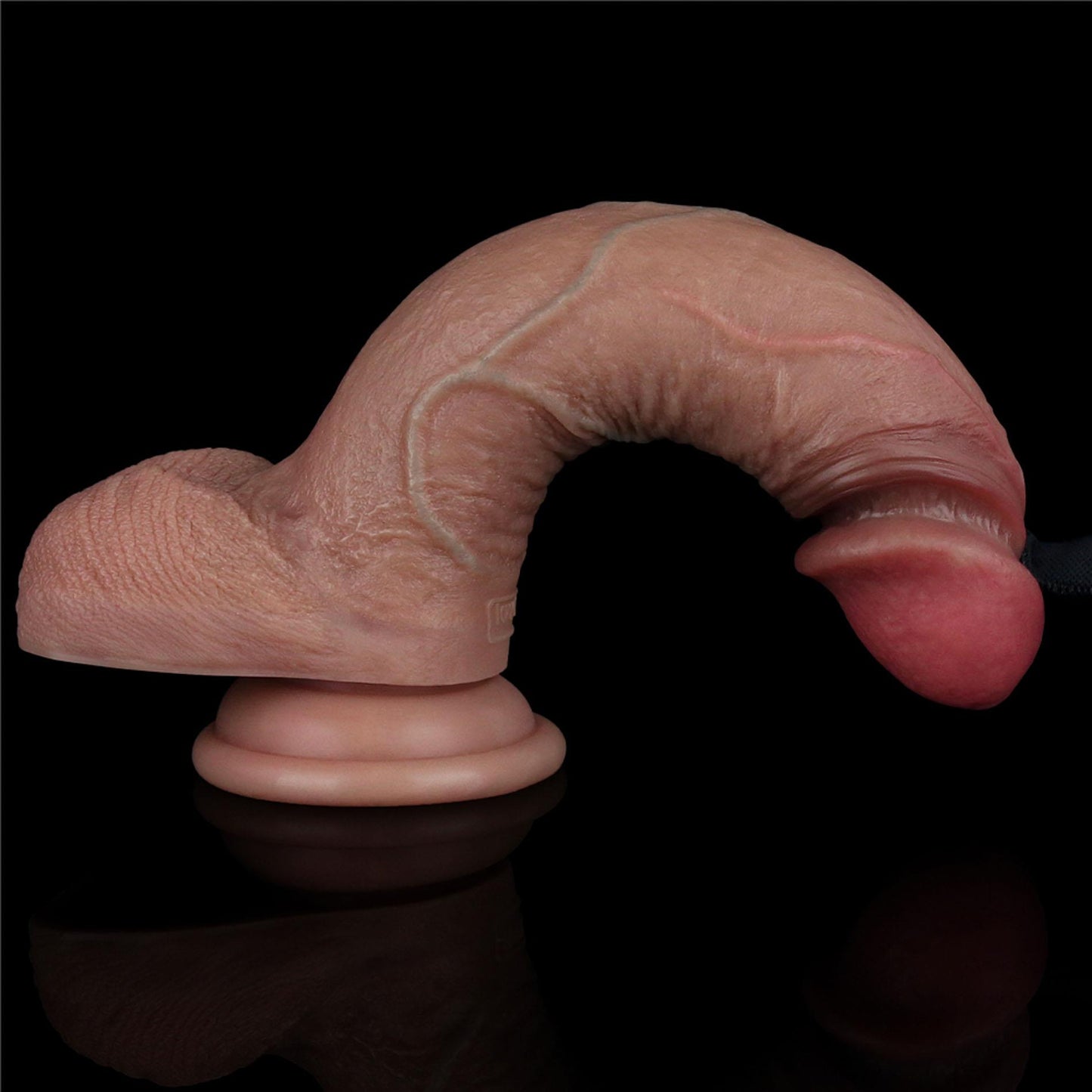 7.5'' Dual Layered Silicone Cock