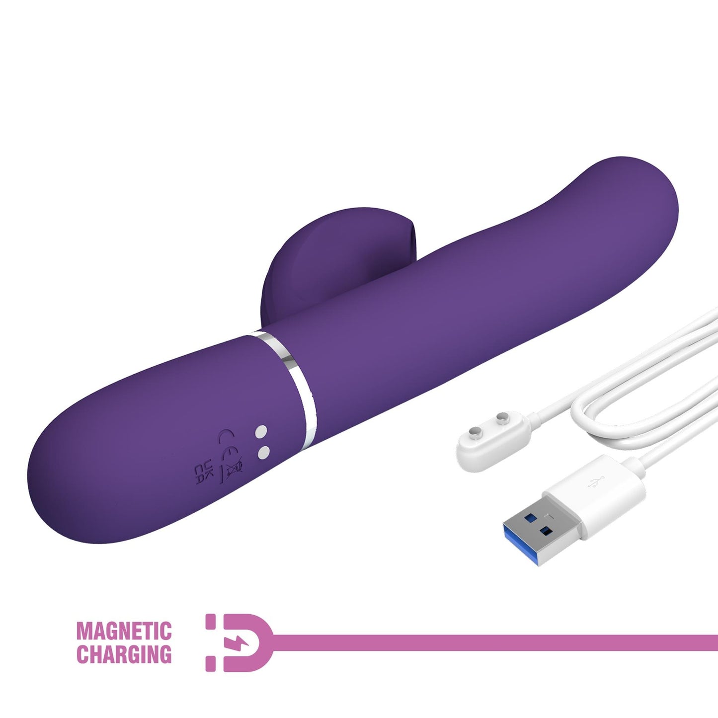 Wibrator króliczek Pretty Love silikonowy 14 funkcji USB