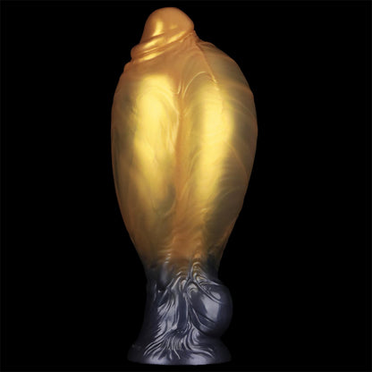 8'' Dual Density Silicone Inflatable Dildo