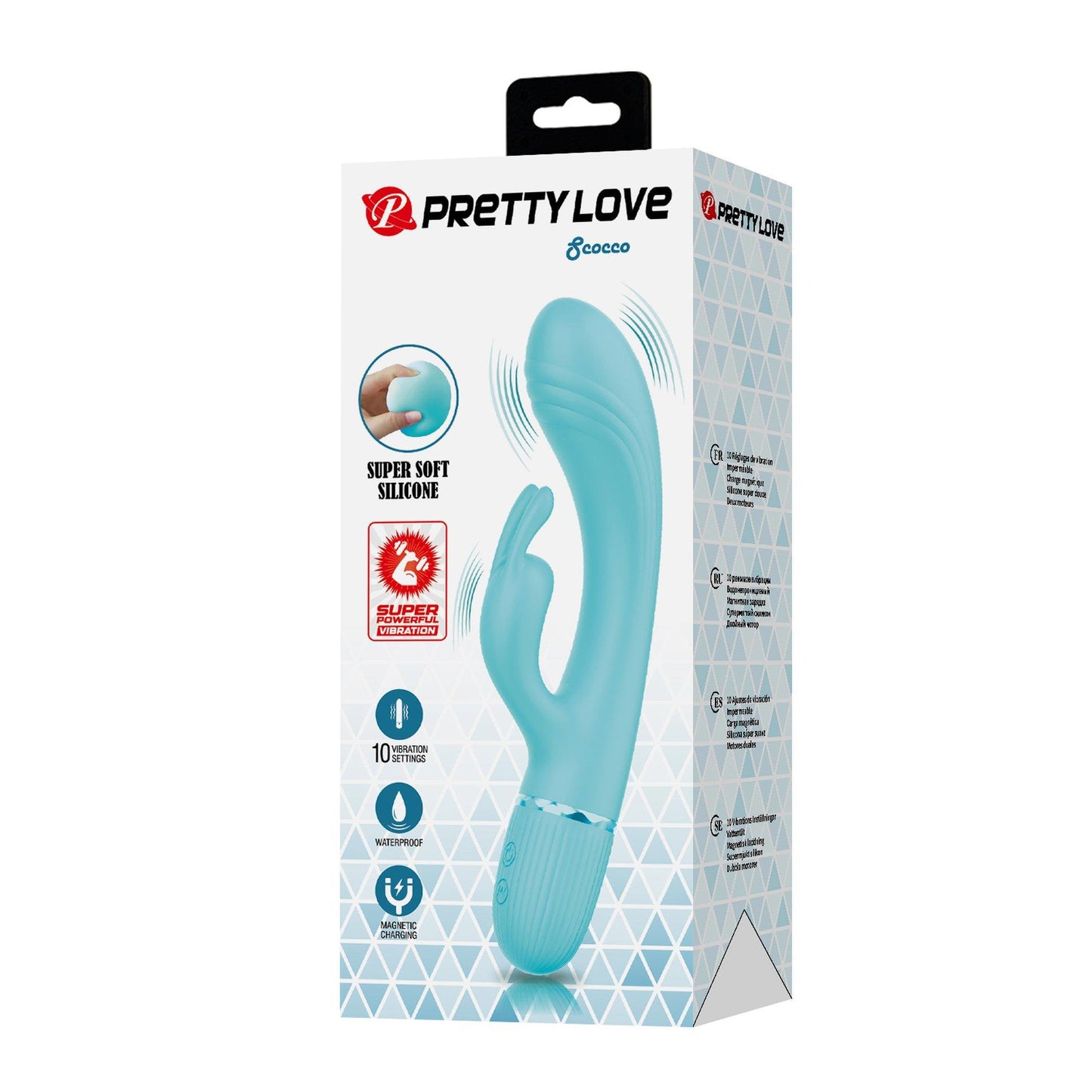 Wibrator króliczek Pretty Love Gcocco 10 wibracji