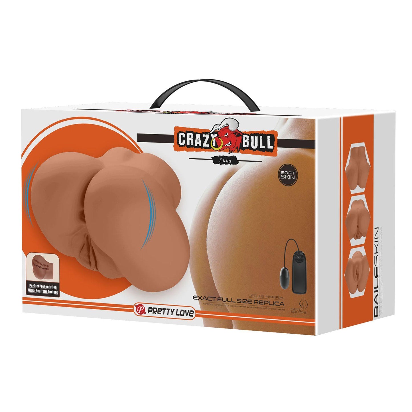 LUNA, Double-entry masturbator's realistic vagina or anus