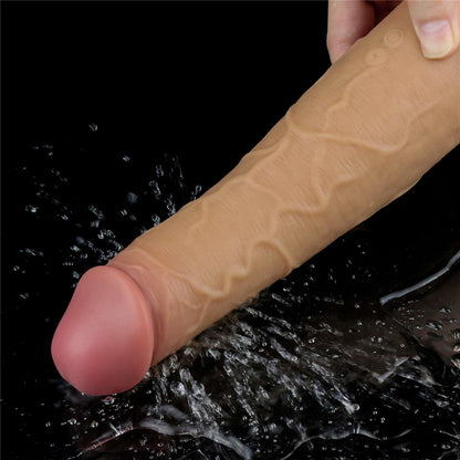 8.0'' Dual Layered Platinum Silicone Rotator