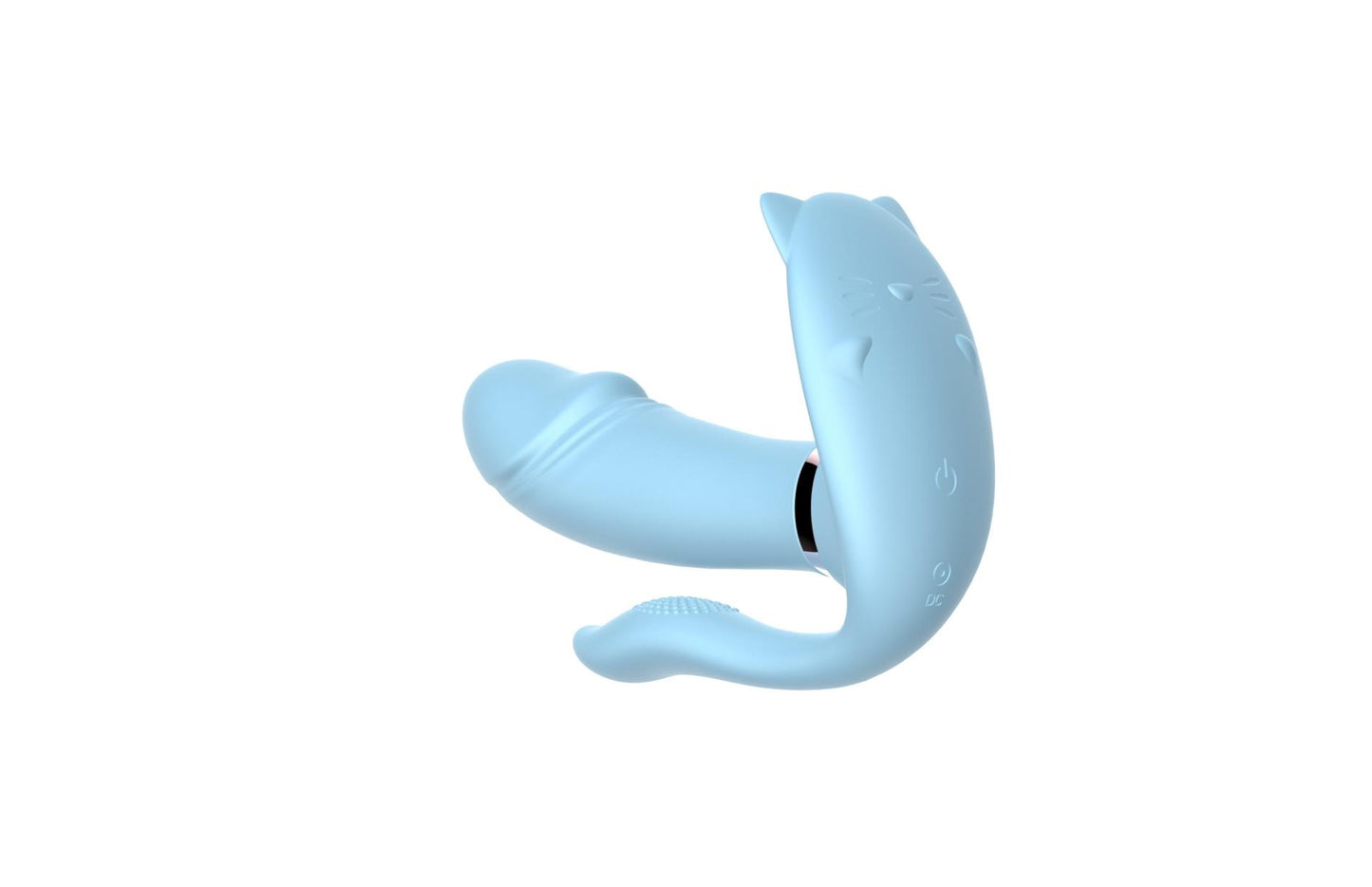 Wibrator analny Cat B Series Cute silikonowy 9 trybów USB