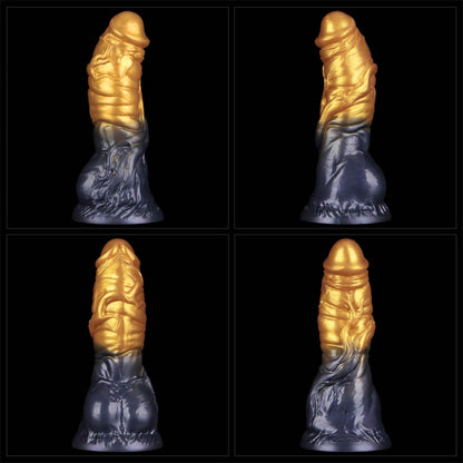 7.5'' Dual Density Silicone Inflatable Dildo