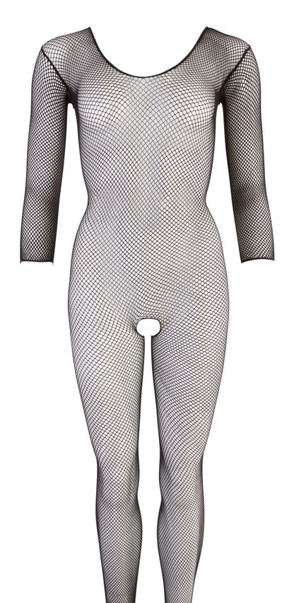 Bodystocking siatkowy NO:XQSE czarny S L