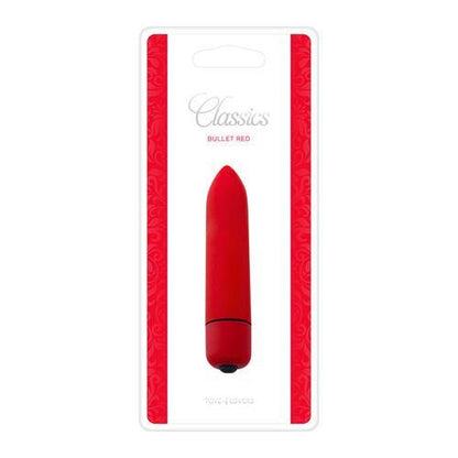 Wibrator bullet Toyz4lovers Classics czerwony 9 cm