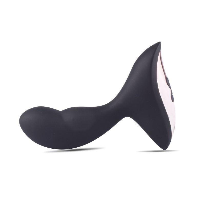 Wibrator analny silikonowy Toyz4lovers czarny 12,5 cm