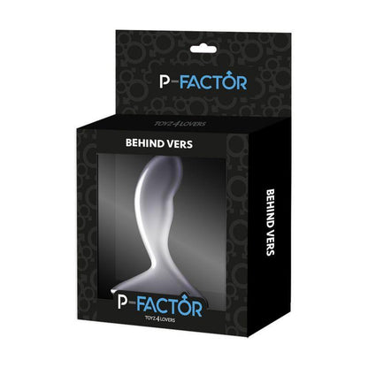 Wibrator analny silikonowy Toyz4lovers czarny 12,5 cm