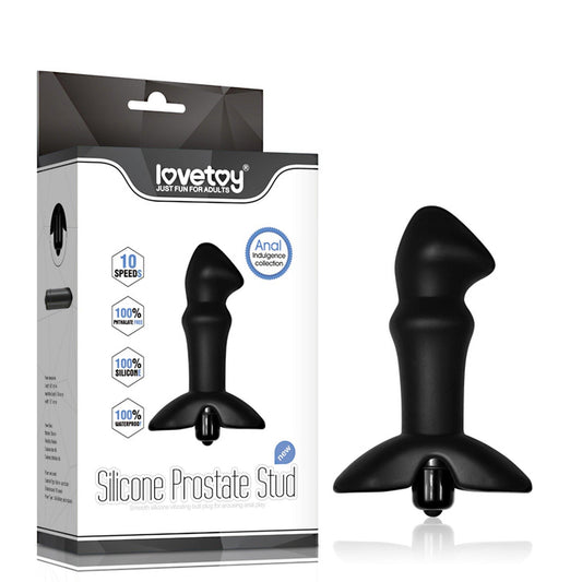 Wibrator analny silikonowy Lovetoy 10 prędkości 15 cm