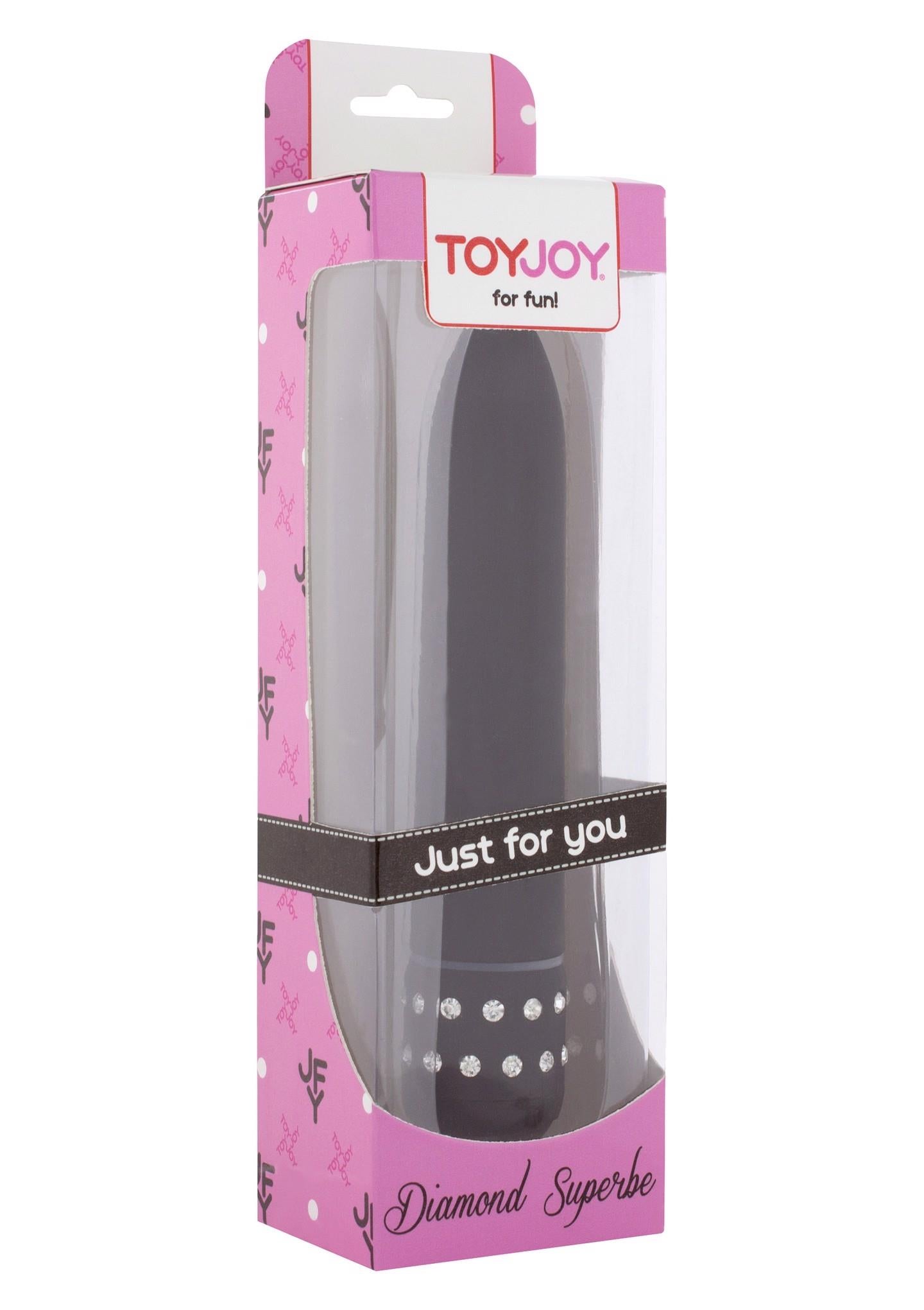 Wibrator ABS Diamond Superbe Vibe ToyJoy czarny 15.5 cm