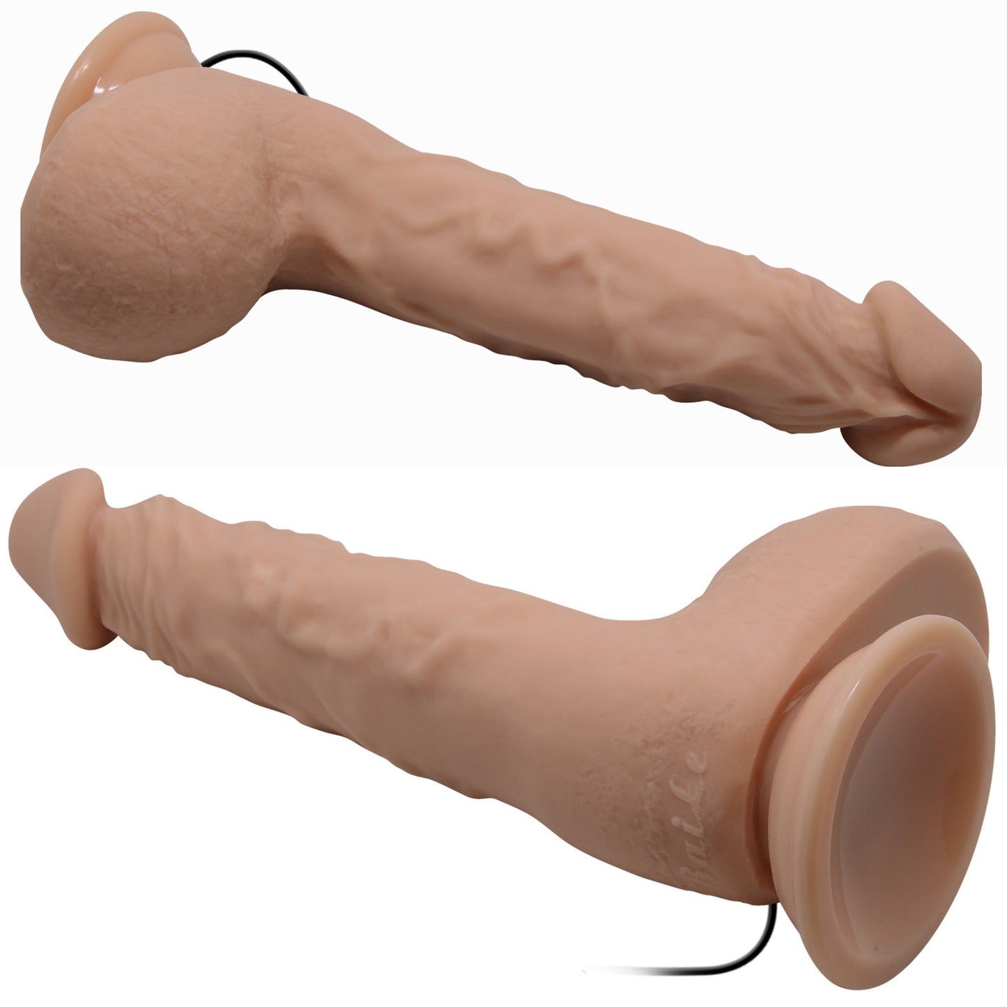 Wibrator realistyczny Baile Beautiful Jason 25 cm z przyssawką
