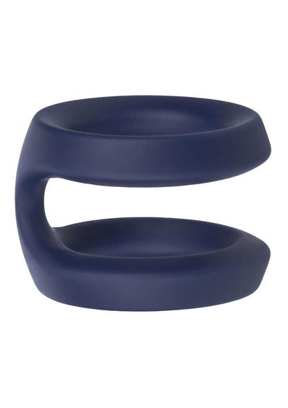 Pierścień erekcyjny Viceroy Dual Ring silikonowy niebieski