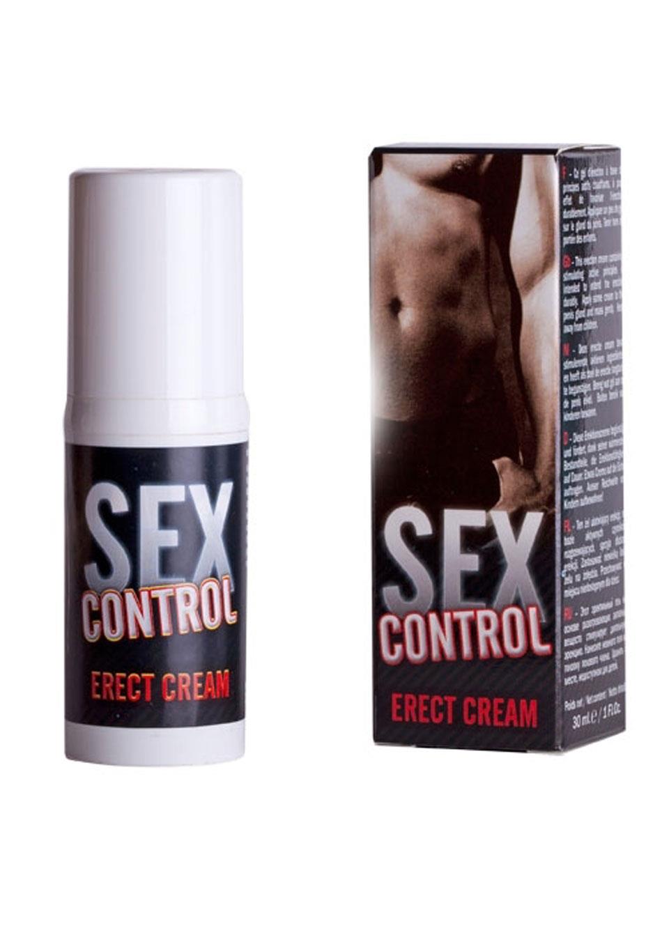 Żel erekcyjny rozgrzewający opóźniający wytrysk Ruf Sex Control Erect