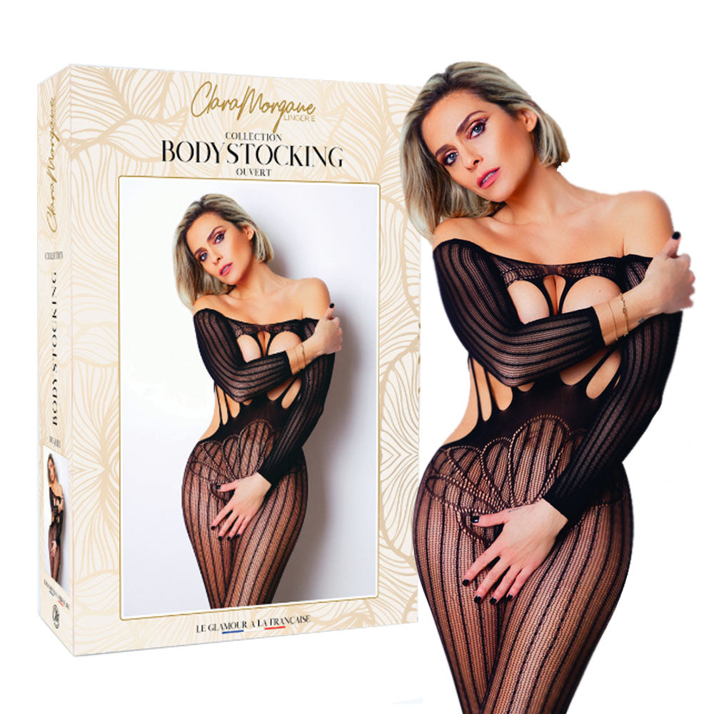 Bodystocking damskie, seksowne, elastyczne, podniecające  CM-92600