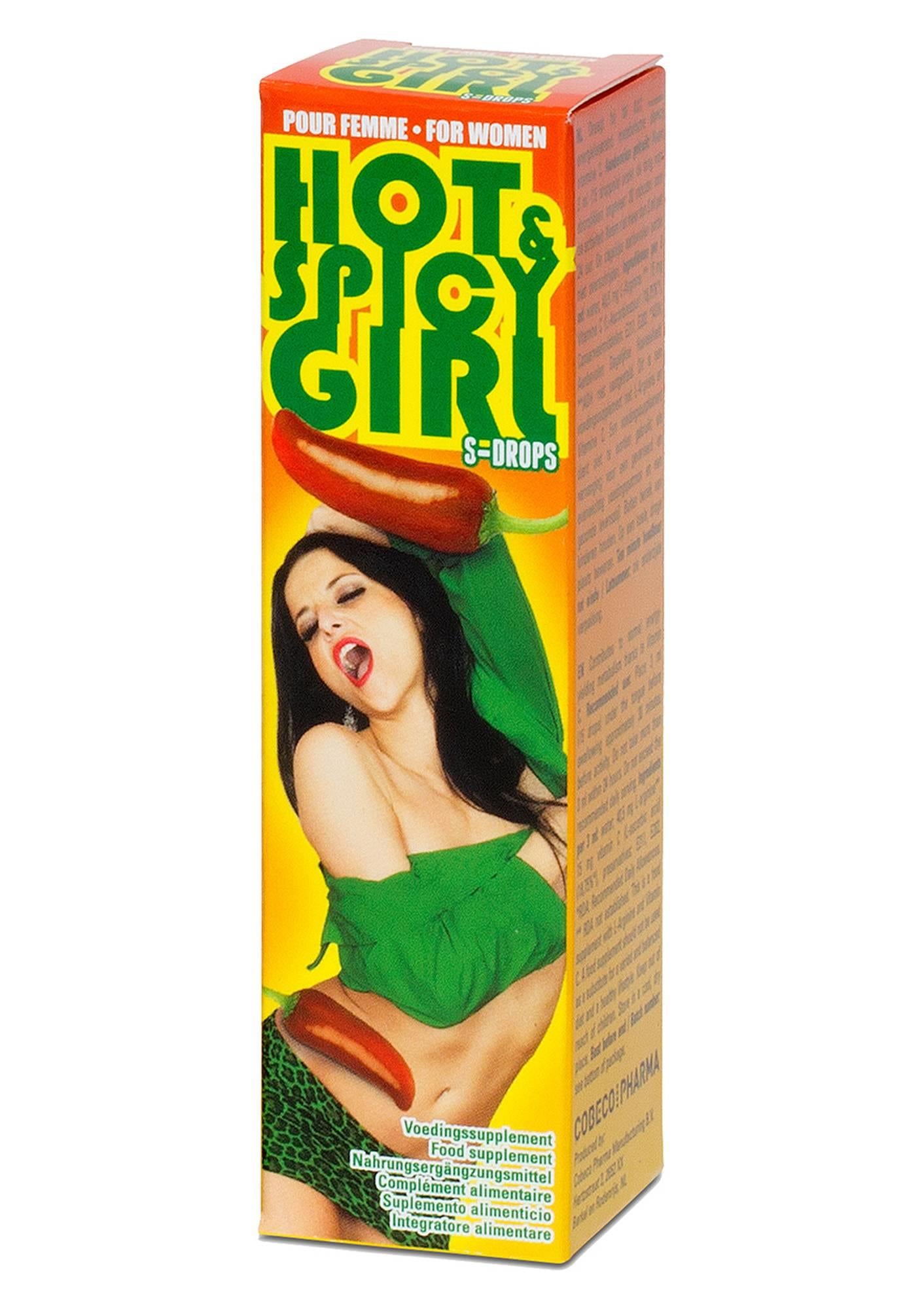 Afrodyzjaki stymulujące Hot Spicy Girl dla kobiet 20ml
